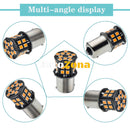 LED Лед Крушки 30 SMD BA15S 1156 (P21W) BAU15S 1156 (PY21W) 12V - 24V Бяла Оранжева Червена Синя Светлина Canbus - Avtozona