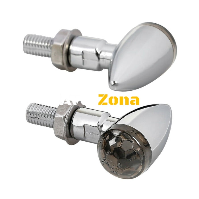 LED мигачи DROP CHROME - 90483 - Avtozona