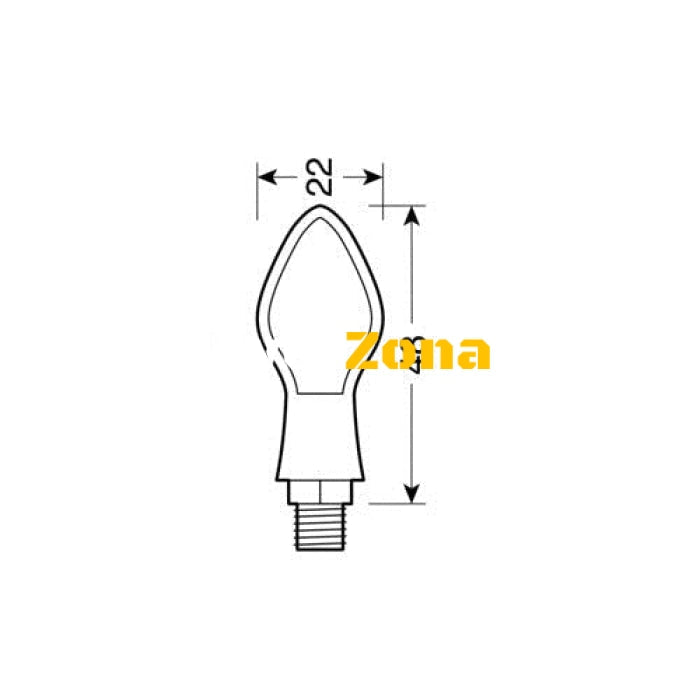 LED мигачи PIXIA CARBON - 90083 - Avtozona