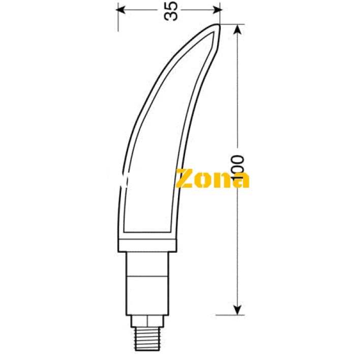 LED мигачи KATANA CARBON – 90075 - Avtozona