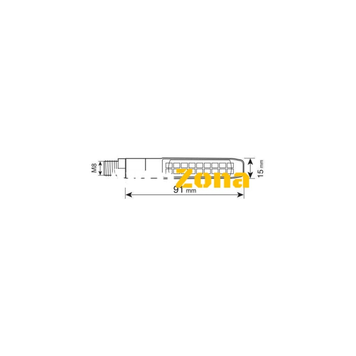 LED мигачи Victory Rear 91623 - Avtozona