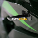 LED мото мигачи BARRACUDA SQ-LED B-LUX SILVER - Avtozona