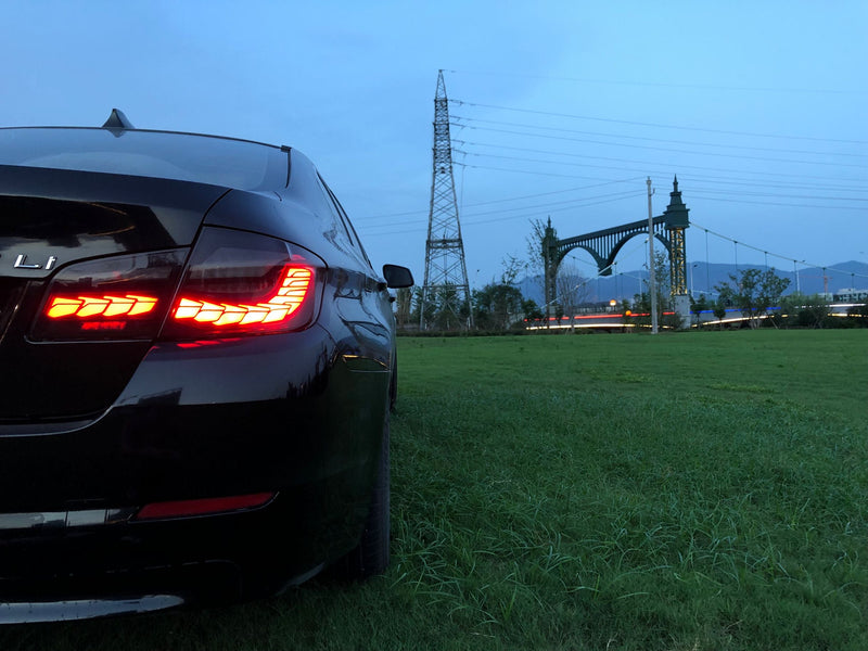 LED Стопове за BMW 5 Series F10/F18 (2011-2017) RED - Avtozona