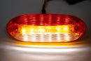 LED Светодиоден Страничен Габарит Оранжев Бял Червен цвят 125mm x 44mm 24V - Avtozona