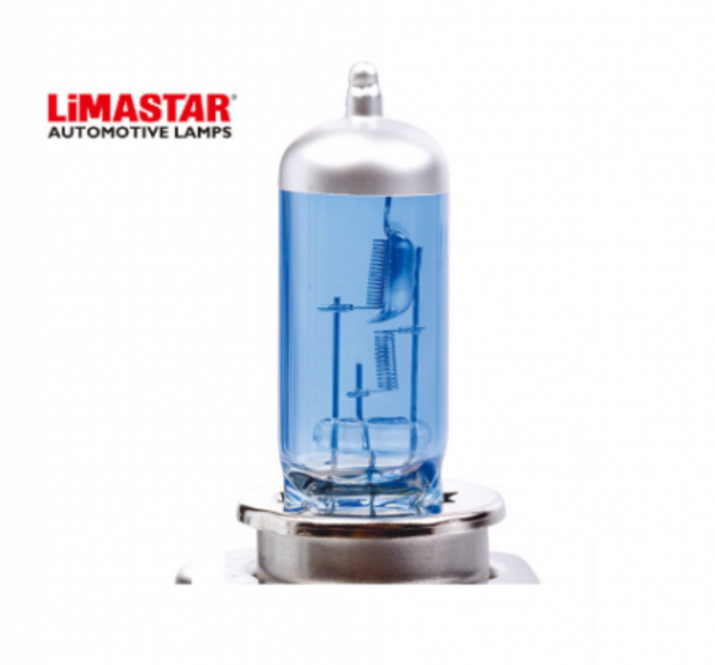 Халогенни крушки Limastar H7 12V 55W 6000K SUPER WHITE – Ярка бяла светлина