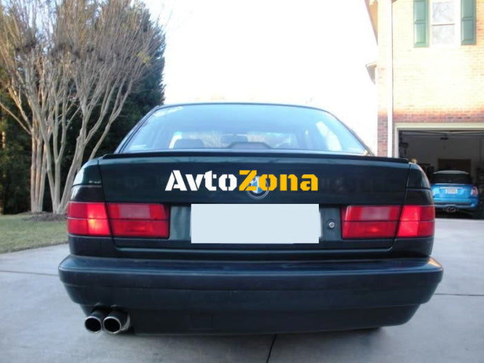 Лип спойлер за багажник BMW E34 - Avtozona