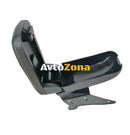 Луксозен Черен Подлакътник Черна Еко Кожа Универсален с Планки и Слайдер - Avtozona