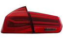 M Look RED CLEAR LED СТОПОВЕ за BMW 3 Series F30 (2011-2019) - Avtozona