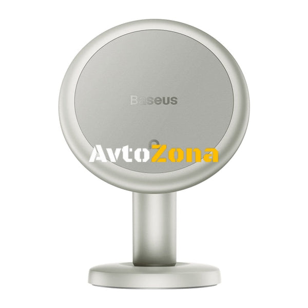 Магнитна поставка за телефон за автомобил Baseus C01 Кремаво-бял - Avtozona