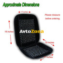 Масажна Подложка За Седалка Стол с Дървени Топчета Постелка За Автомобил Джип Камион За Дом или Офис - Avtozona