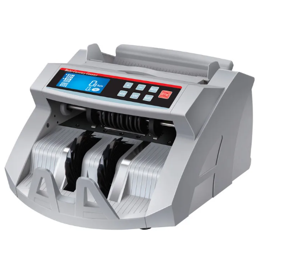 Машина за броене на банкноти банкнотоброяч с дисплей и UV система за откриване на фалшиви банкноти - Avtozona