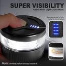 Мини Wireless Безжична LED Лед Аварийна Сигнална Лампа Блиц тип Буркан