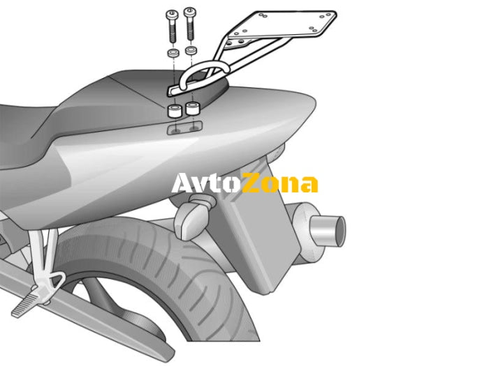 Монтажен комплект за куфари SHAD H0CB61ST - Avtozona