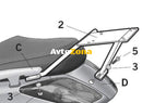 Монтажен комплект за куфари SHAD Y0XM25ST - Avtozona