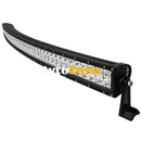 МОЩЕН SLIM ИЗВИТ LED БАР - 300W - 132см - ATV Джип Камион 4х4 Offroad - Avtozona