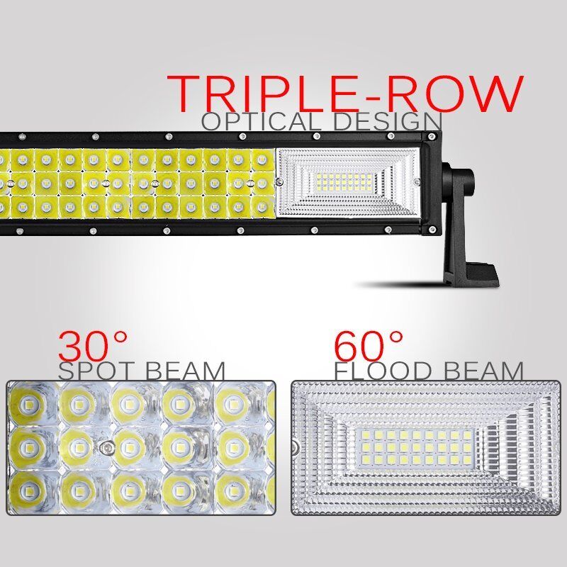 МОЩЕН LED БАР - 324W - 55см - Avtozona