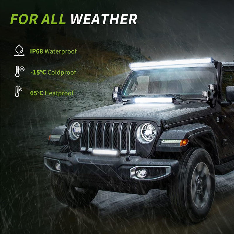 МОЩЕН LED БАР - 729W - 131см - Avtozona