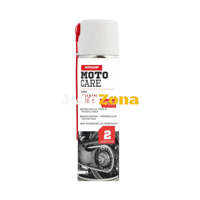MOTO CARE СМАЗКА ЗА ВЕРИГИ С ТЕФЛОН АЕРОЗОЛ 500МЛ - Avtozona