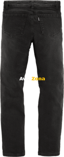 Мото дънки ICON UPARMOR JEANS - BLACK - Avtozona