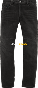 Мото дънки ICON UPARMOR JEANS - BLACK - Avtozona