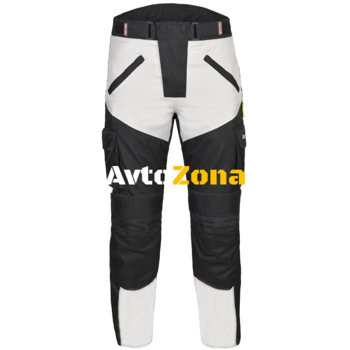 Мото панталон BLACK BIKE ARAGON WHITE - Avtozona