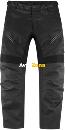 Мото панталон ICON CONTRA2 LEATHER - BLACK - Avtozona