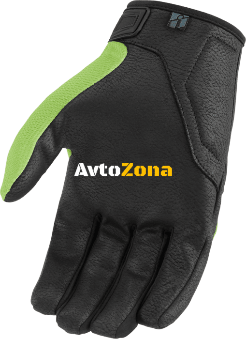 Мото ръкавици ICON HOOLIGAN CE - GREEN - Avtozona