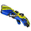 Мото ръкавици SPIDI Carbo track EVO BLUE/YELLOW - Avtozona