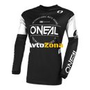 Мотокрос блуза O’NEAL ELEMENT BRAND V.23 BLACK/WHITE - Avtozona