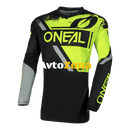 Мотокрос блуза O’NEAL ELEMENT SHOCKER V.23 BLACK/NEON YELLOW - Avtozona