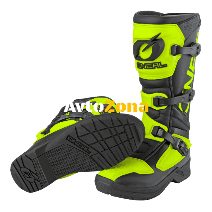 Мотокрос ботуши O’NEAL RSX BLACK/NEON YELLOW - Avtozona