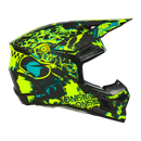 Мотокрос каска 3SERIES ASSAULT BLACK/NEON YELLOW V.24 - Avtozona