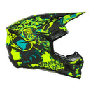 Мотокрос каска 3SERIES ASSAULT BLACK/NEON YELLOW V.24 - Avtozona