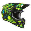 Мотокрос каска 3SERIES ASSAULT BLACK/NEON YELLOW V.24 - Avtozona