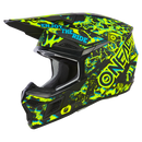 Мотокрос каска 3SERIES ASSAULT BLACK/NEON YELLOW V.24 - Avtozona