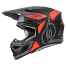 Мотокрос каска 3SERIES VISION BLACK/RED/GRAY V.24 - Avtozona