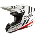 Мотокрос каска 5SERIES POLYACRYLITE SQUADRON V.22 WHITE/BLACK - Avtozona