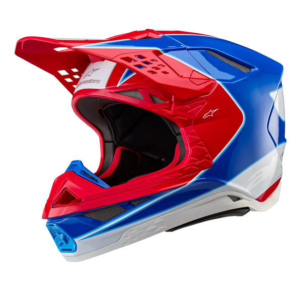 Мотокрос каска ALPINESTARS SM10 AEON RD/BL - Avtozona