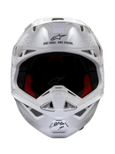 Мотокрос каска ALPINESTARS SM10 SOLID WHITE - Avtozona