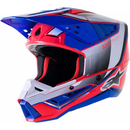 МОТОКРОС КАСКА ALPINESTARS SM5 SAIL PK/BL - Avtozona