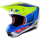 Мотокрос каска ALPINESTARS SM5 SAIL YLW/BL - Avtozona