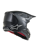 Мотокрос каска ALPINESTARS SM8 BLACK - Avtozona