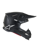 Мотокрос каска ALPINESTARS SM8 BLACK - Avtozona