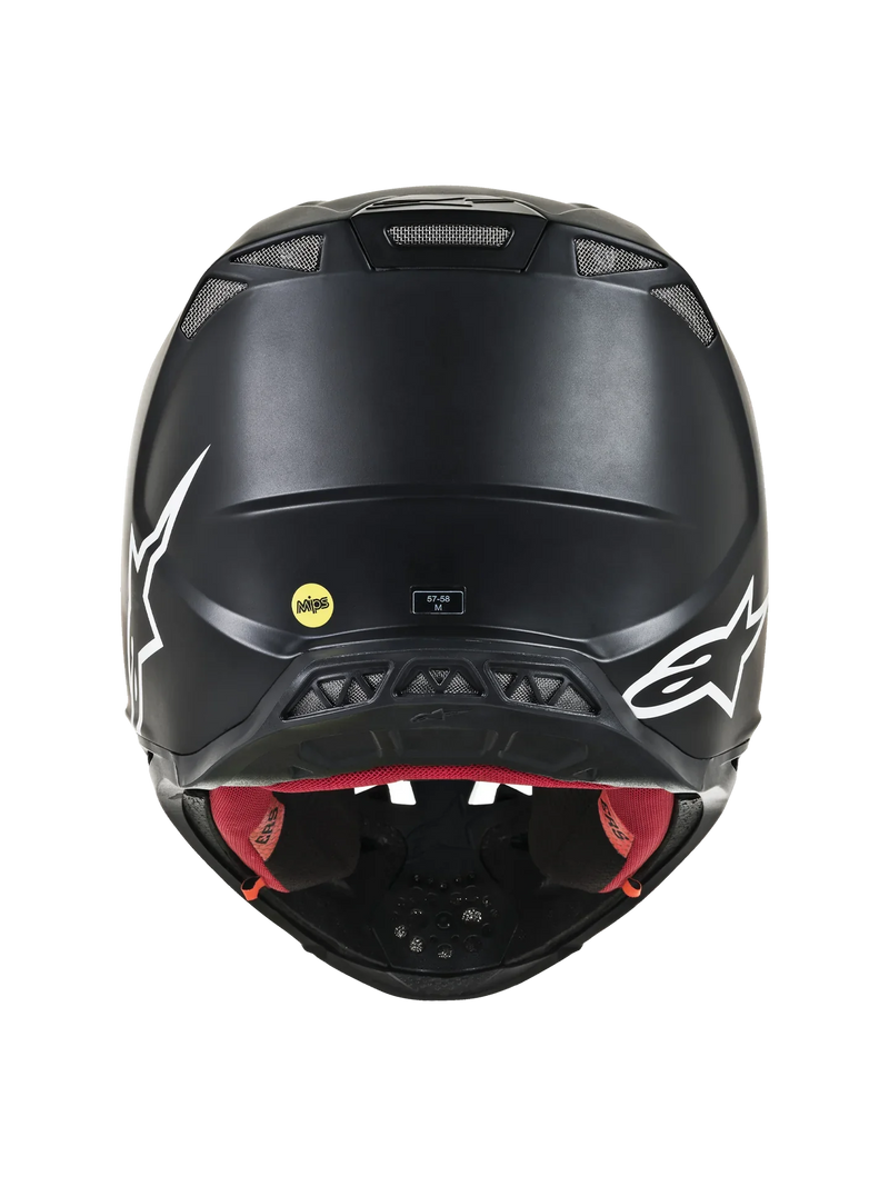 Мотокрос каска ALPINESTARS SM8 BLACK - Avtozona