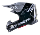 Мотокрос каска ALPINESTARS SM8 RADIUM 2 BLACK/WHITE - Avtozona