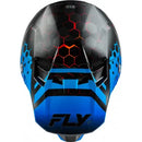 Мотокрос каска FLY RACING Formula CC Tektonic - Black/Blue/Red - Avtozona