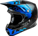 Мотокрос каска FLY RACING Formula CC Tektonic - Black/Blue/Red - Avtozona