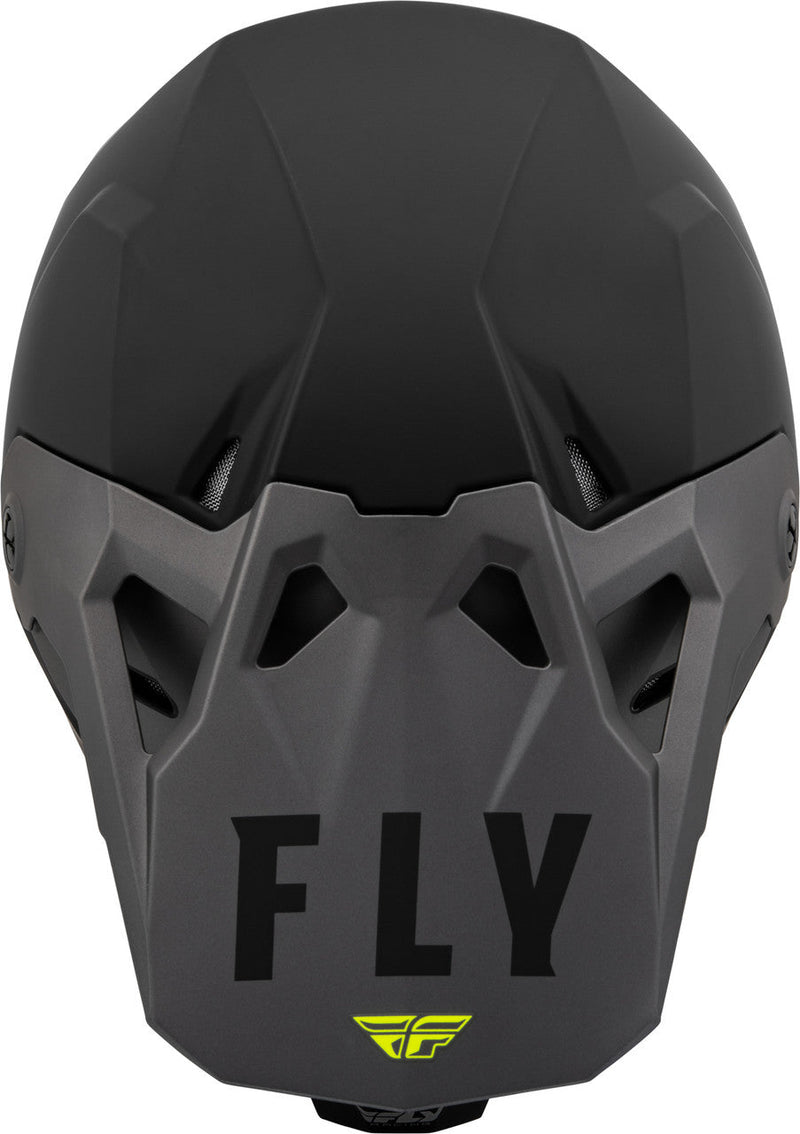 МОТОКРОС КАСКА FLY RACING FORMULA SLANT- MATTE BLACK - Avtozona