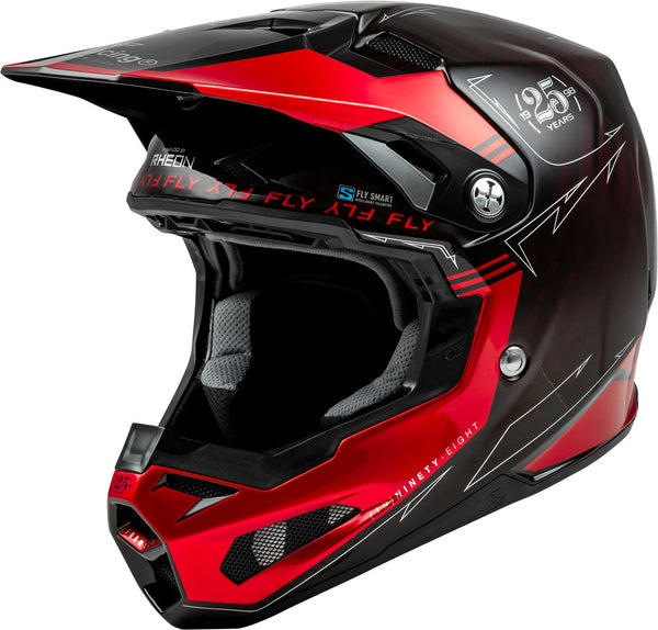 Мотокрос каска FLY RACING Formula Smart Carbon Legacy-Red/Black - Avtozona