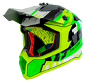Мотокрос каска MT FALCON ARYA MATT FLUO YELLOW - Avtozona
